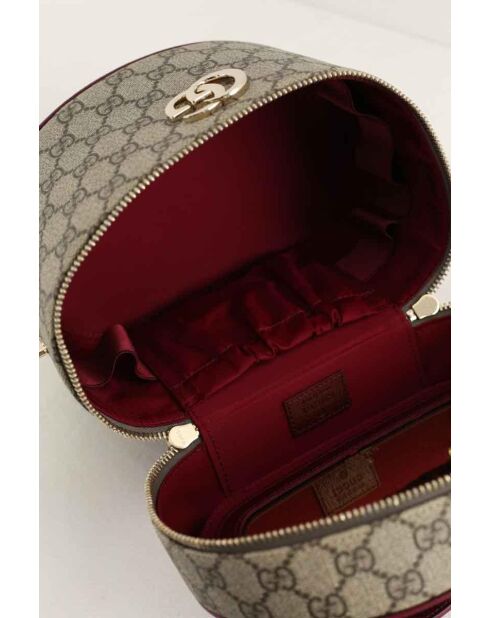 Mobile in pelle grigia - 22x15x17 cm - Mai indossato