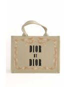 Middelbeige stoffen draagtas - 38x15x29 cm - Nooit gedragen