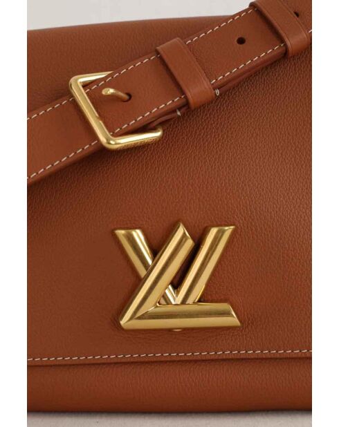 Schultertasche aus Kamelleder - 30x9x22 cm - Nie getragen