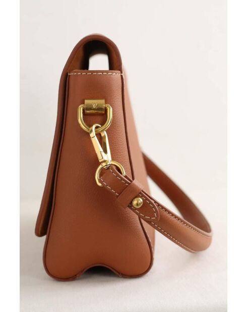 Schultertasche aus Kamelleder - 30x9x22 cm - Nie getragen