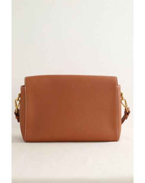 Schultertasche aus Kamelleder - 30x9x22 cm - Nie getragen