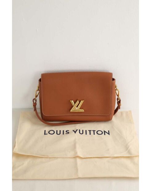 Schultertasche aus Kamelleder - 30x9x22 cm - Nie getragen