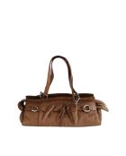 Braune Schultertasche aus Leder - 40x9x18 cm - Guter Zustand