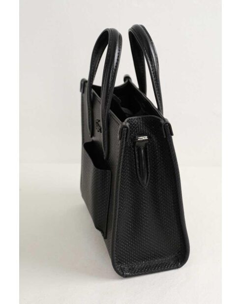 Borsa a tracolla in pelle nera - 20x9x18 cm - Ottime condizioni