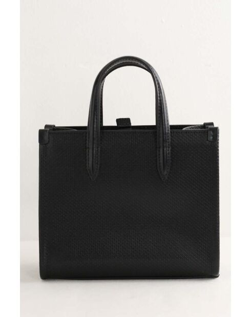 Borsa a tracolla in pelle nera - 20x9x18 cm - Ottime condizioni