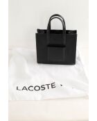 Borsa a tracolla in pelle nera - 20x9x18 cm - Ottime condizioni