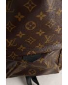 Brauner Lederrucksack - 27x11x28 cm - Guter Zustand