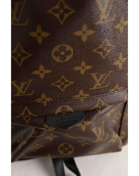 Brauner Lederrucksack - 27x11x28 cm - Guter Zustand