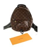 Brauner Lederrucksack - 27x11x28 cm - Guter Zustand