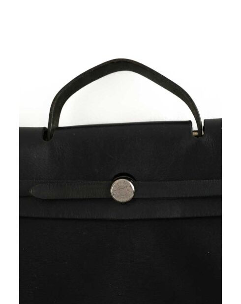 Bolsa de tela negra - 39x13x37 cm - Buen estado