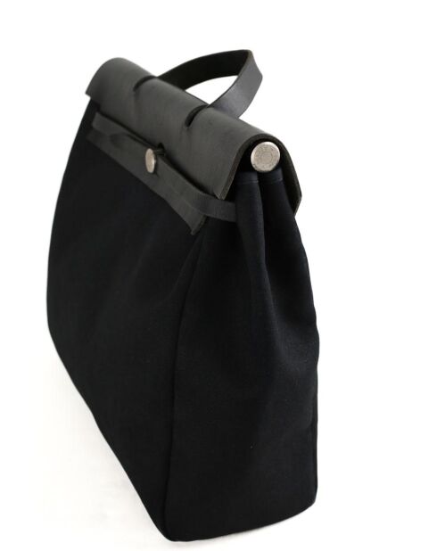 Bolsa de tela negra - 39x13x37 cm - Buen estado