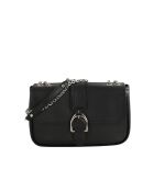 Borsa a tracolla in pelle nera - 30x7,5x29 cm - Ottime condizioni