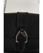 Borsa a tracolla in pelle nera - 30x7,5x29 cm - Ottime condizioni