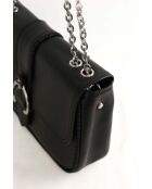 Borsa a tracolla in pelle nera - 30x7,5x29 cm - Ottime condizioni