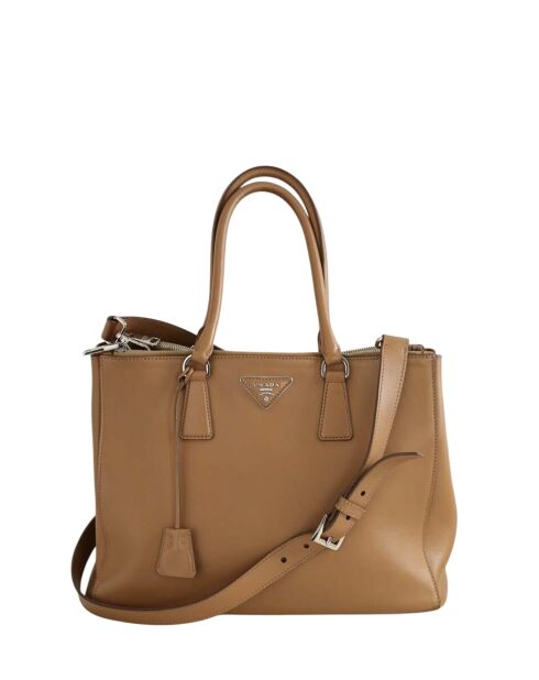 Schultertasche aus Kamelleder - 33x18x26 cm - Guter Zustand