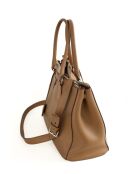 Schultertasche aus Kamelleder - 33x18x26 cm - Guter Zustand