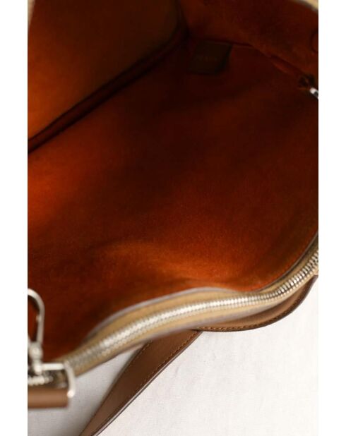 Schultertasche aus Kamelleder - 33x18x26 cm - Guter Zustand