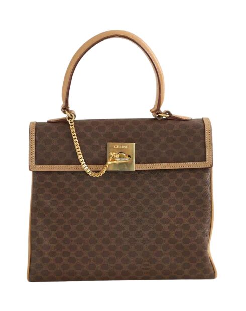 Braune Lederhandtasche - 27x13x23 cm - Guter Zustand