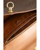 Braune Lederhandtasche - 27x13x23 cm - Guter Zustand