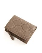 Portafoglio in pelle beige - Mai indossato