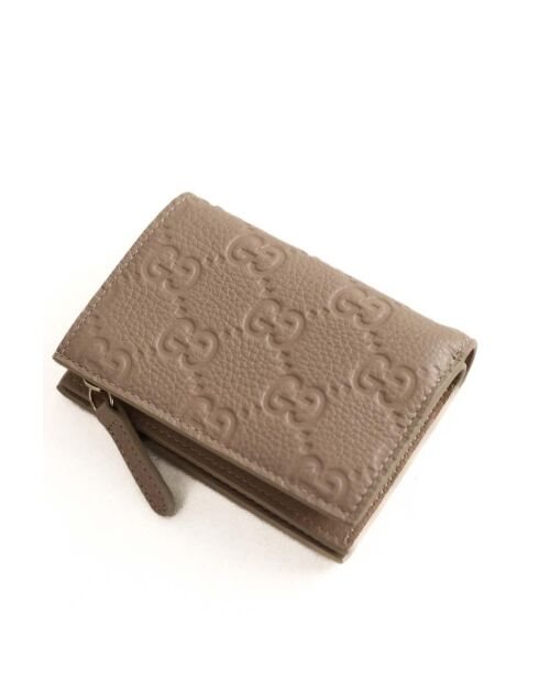 Portafoglio in pelle beige - Mai indossato