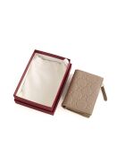 Portafoglio in pelle beige - Mai indossato