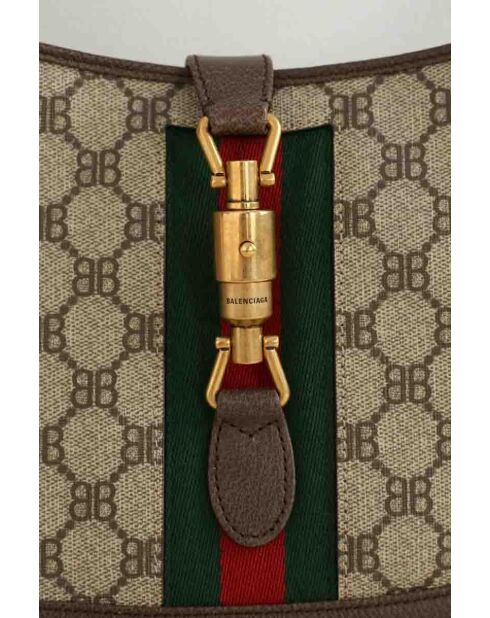 Beige/braune Lederhandtasche - 29x5x20 cm - Sehr guter Zustand