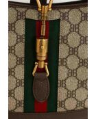 Beige/braune Lederhandtasche - 29x5x20 cm - Sehr guter Zustand