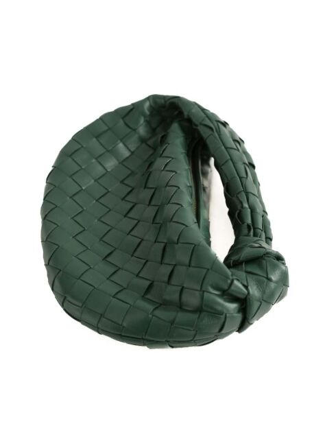 Grüne Lederhandtasche - 25x7x16 cm - Sehr guter Zustand