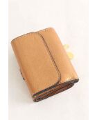 Portafoglio in pelle dorata - Ottime condizioni