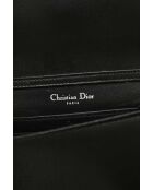 Pochette in pelle nera - 15x6x10 cm - Ottime condizioni