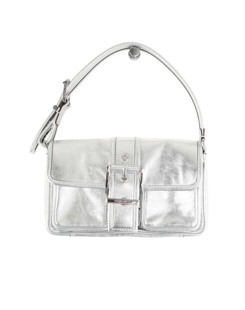 Silberne Handtasche -26x4x15 cm - Sehr guter Zustand