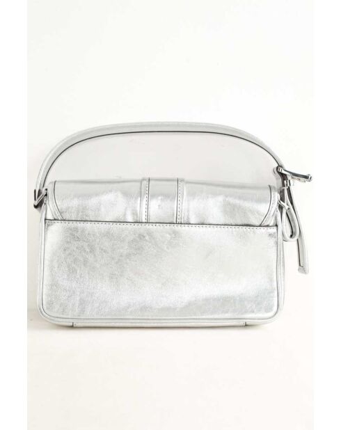 Silberne Handtasche -26x4x15 cm - Sehr guter Zustand