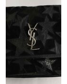 Schwarze Schultertasche aus Leder - 30x5x22 cm - Sehr guter Zustand