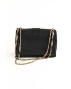 Sac à bandoulière en cuir noir - 20x28x12 cm - Très bon état