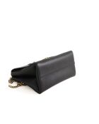 Sac à bandoulière en cuir noir - 20x28x12 cm - Très bon état