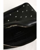 Schwarze Schultertasche aus Leder - 22x6x15 cm - Sehr guter Zustand