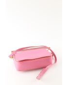 Roze leren schoudertas - 23x17x7 cm - Zeer goede conditie