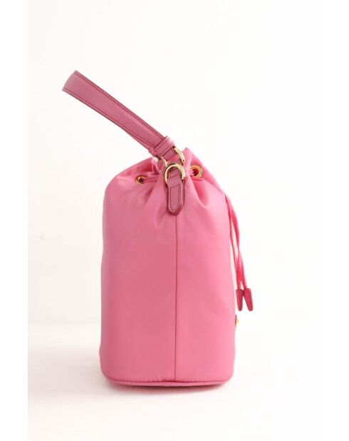 Roze minitasje - 19x11x19 cm - Nooit gedragen