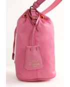 Roze minitasje - 19x11x19 cm - Nooit gedragen