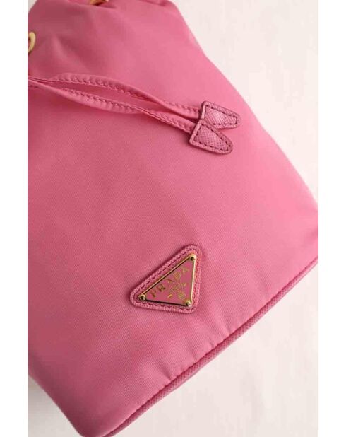 Roze minitasje - 19x11x19 cm - Nooit gedragen