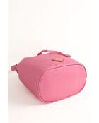 Roze minitasje - 19x11x19 cm - Nooit gedragen