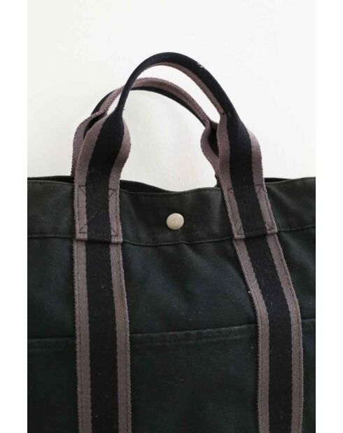 Bolsa de algodón negra - 41x10x32 cm - Buen estado