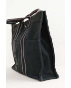 Bolsa de algodón negra - 41x10x32 cm - Buen estado