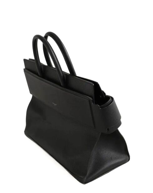 Borsa in pelle nera - 38x18x27 cm - Ottime condizioni