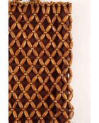 Schoudertas van camelstof - 28x7x30 cm - Zeer goede staat