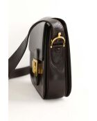 Braune Schultertasche aus Lackleder - 24x5x19 cm - Guter Zustand