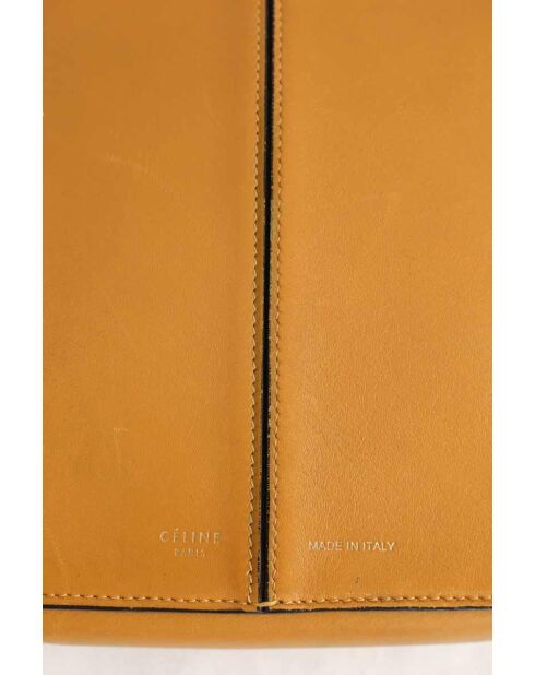 Schultertasche aus Kamelleder - 30x6x30 cm - Guter Zustand