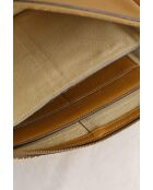 Schultertasche aus Kamelleder - 30x6x30 cm - Guter Zustand