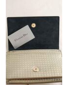 Bolso de hombro de piel con bastón dorado - 19x4x12 cm - Nunca usado